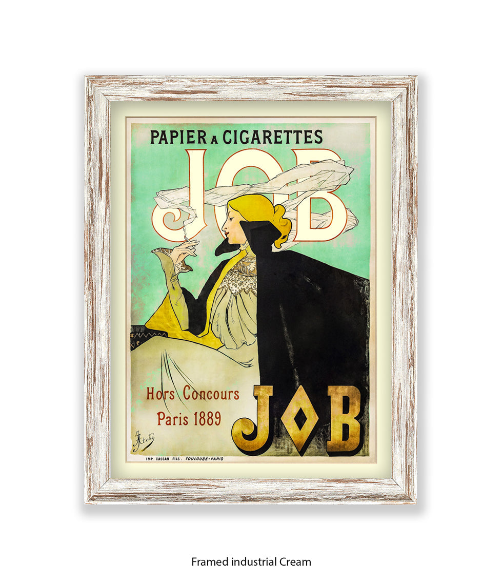 Job Papier a Cigarettes 1889  Art Print