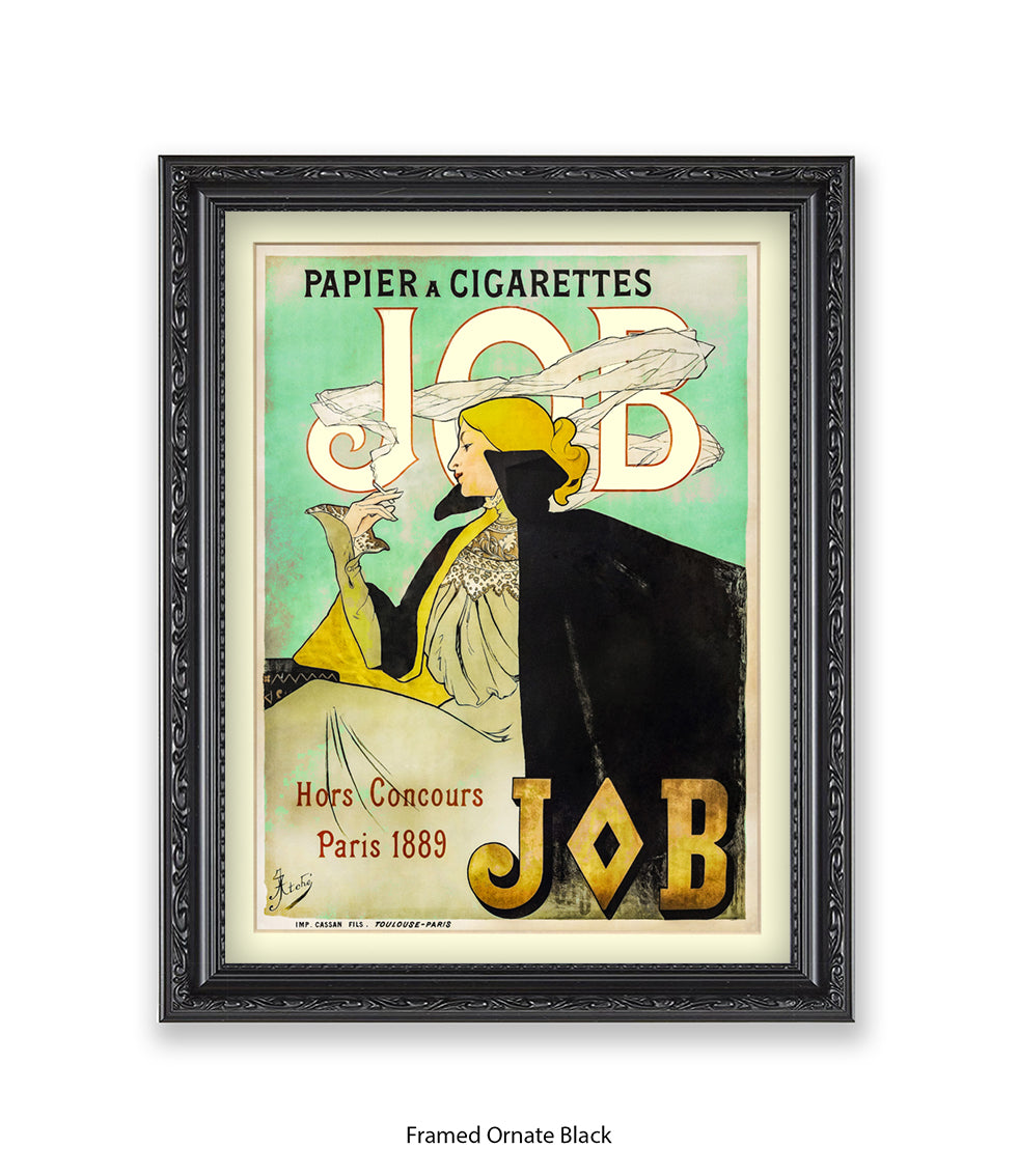 Job Papier a Cigarettes 1889  Art Print