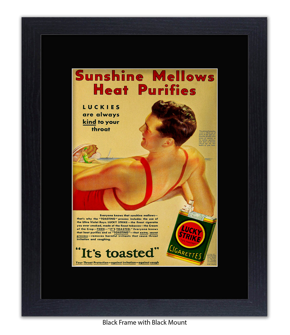 Sunshine Mellows Tobacco Art Print