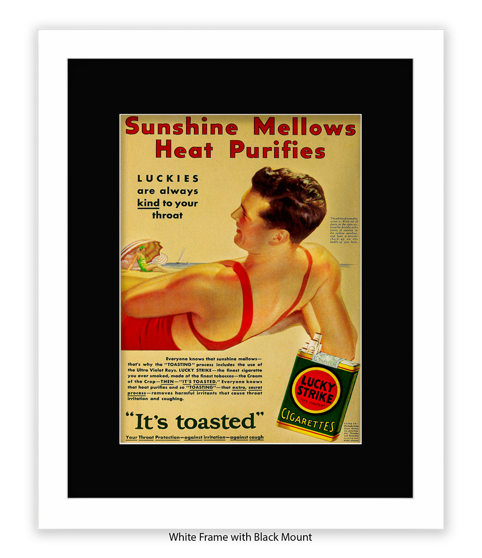 Sunshine Mellows Tobacco Art Print