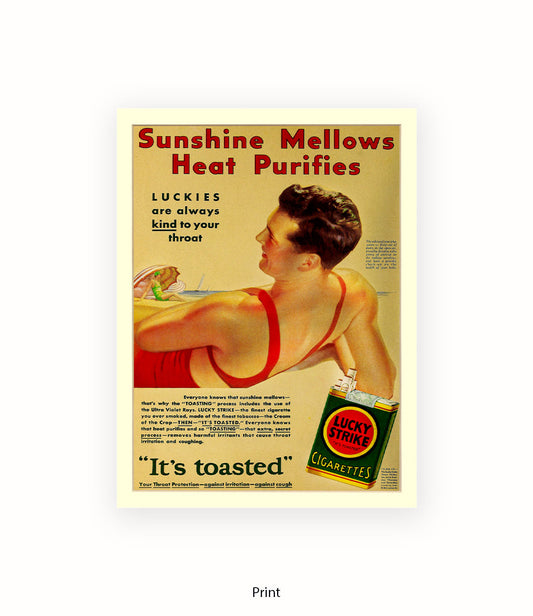 Sunshine Mellows Tobacco Art Print