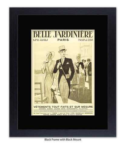 Belle Jardiniere Couple Paris Art Print