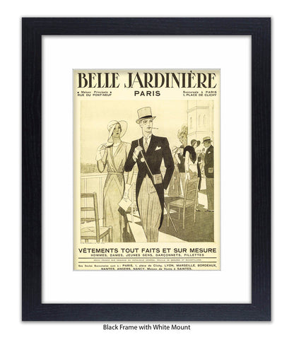 Belle Jardiniere Couple Paris Art Print