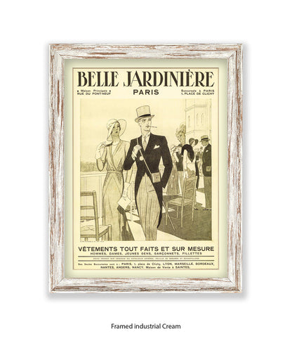 Belle Jardiniere Couple Paris Art Print
