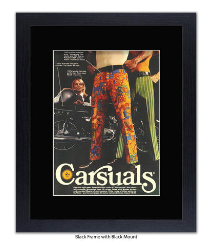 Carsuals Trousers Art Print