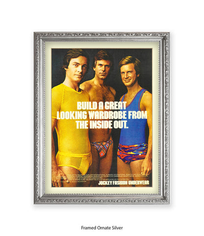 Jocky Build A Great Looking Wardrobe Art Print