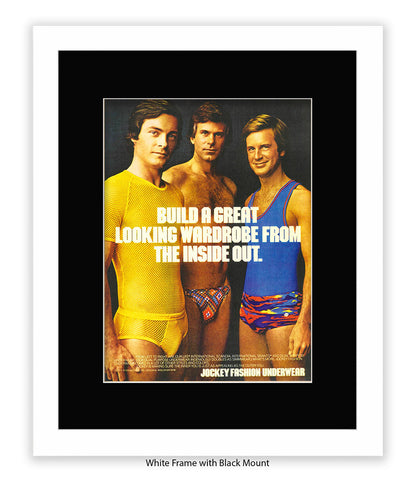 Jocky Build A Great Looking Wardrobe Art Print