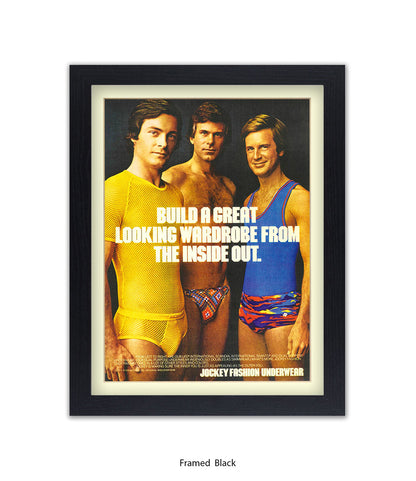 Jocky Build A Great Looking Wardrobe Art Print