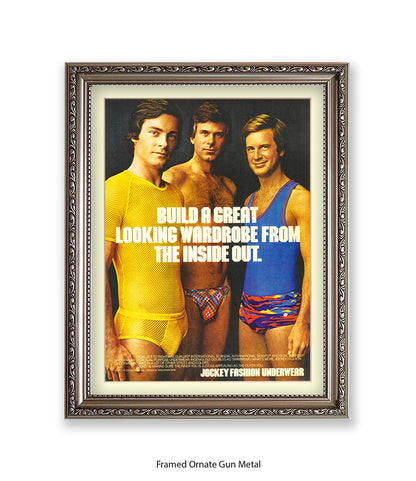 Jocky Build A Great Looking Wardrobe Art Print