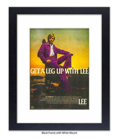 Lee Cooper Get a leg up with lee Art Print