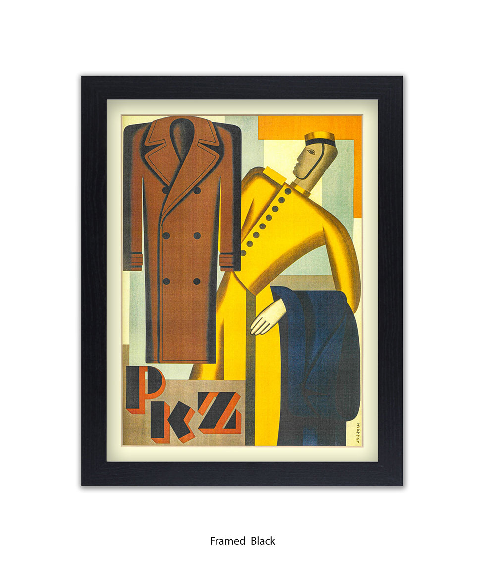 P K Z  Yellow Bell Boy Menswear Art Print