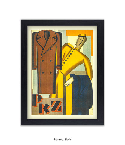 P K Z  Yellow Bell Boy Menswear Art Print