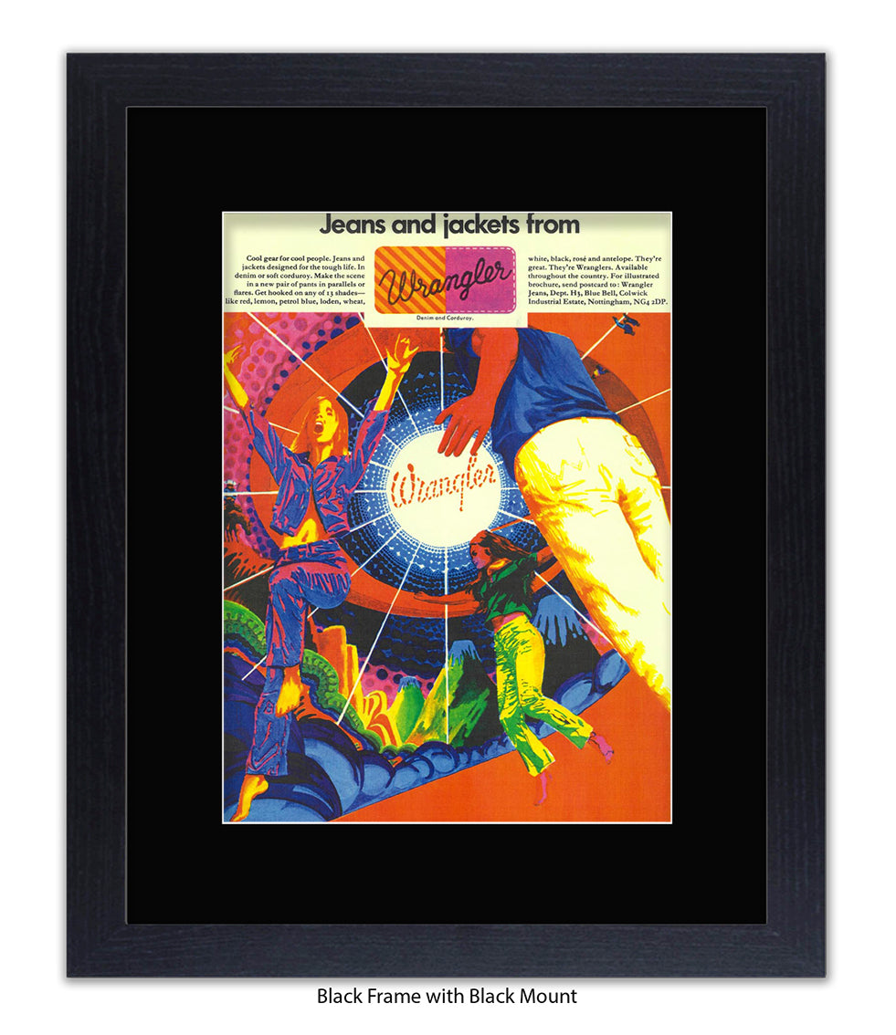 Wranglers Jeans & Jackets Art Print