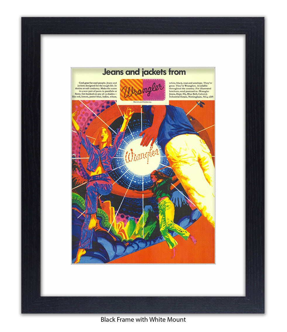 Wranglers Jeans & Jackets Art Print