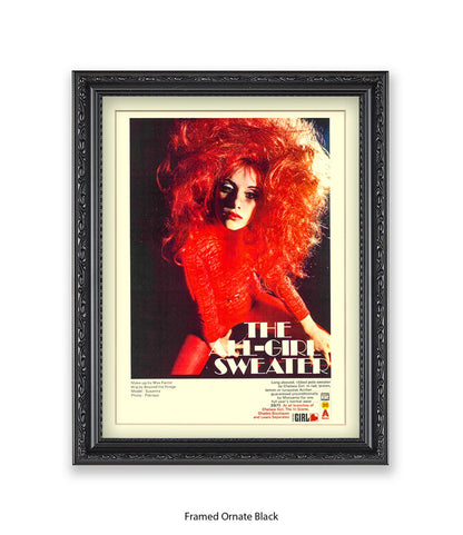 All Girl Chelsea Sweater Art Print