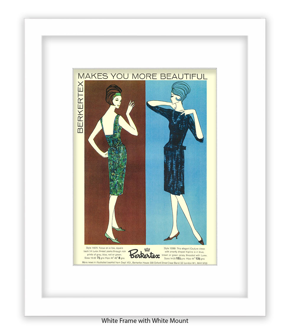 Berkertex Makes You More Beautiful Art Print