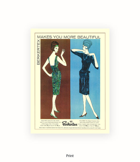 Berkertex Makes You More Beautiful Art Print