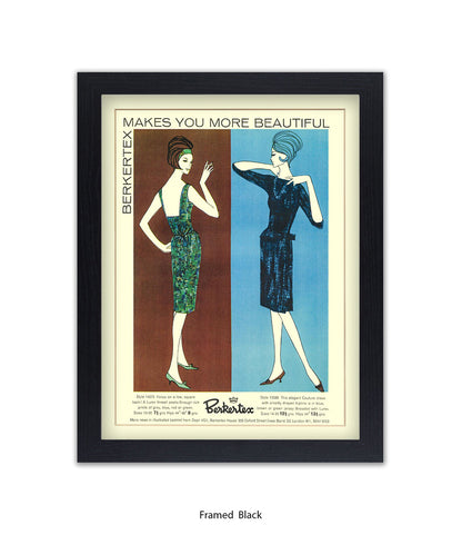Berkertex Makes You More Beautiful Art Print