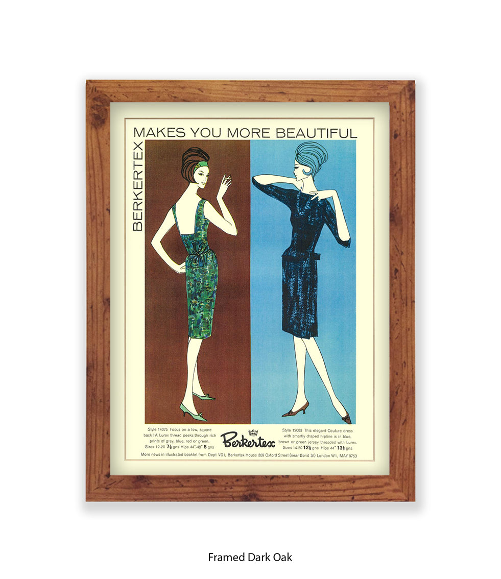 Berkertex Makes You More Beautiful Art Print