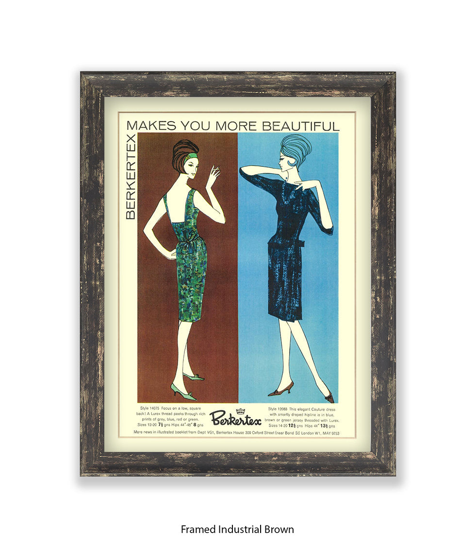 Berkertex Makes You More Beautiful Art Print