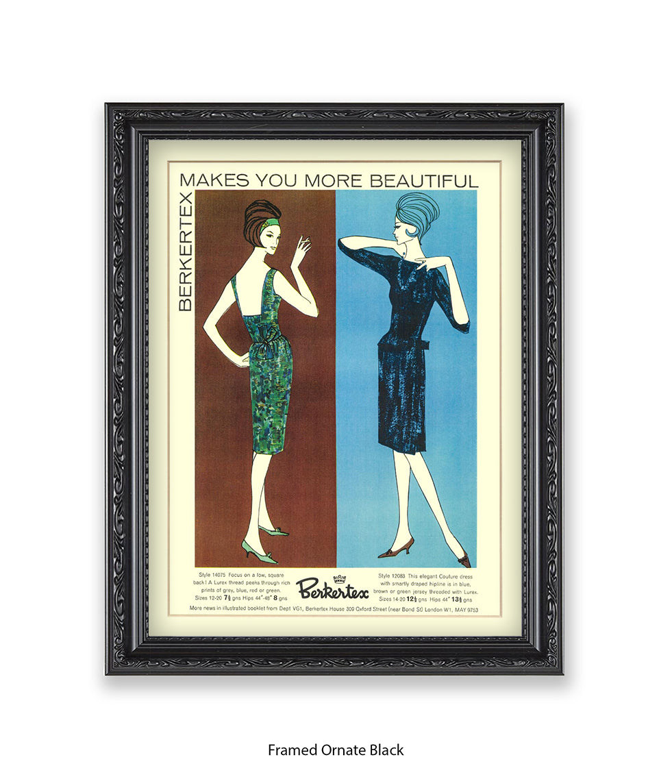 Berkertex Makes You More Beautiful Art Print