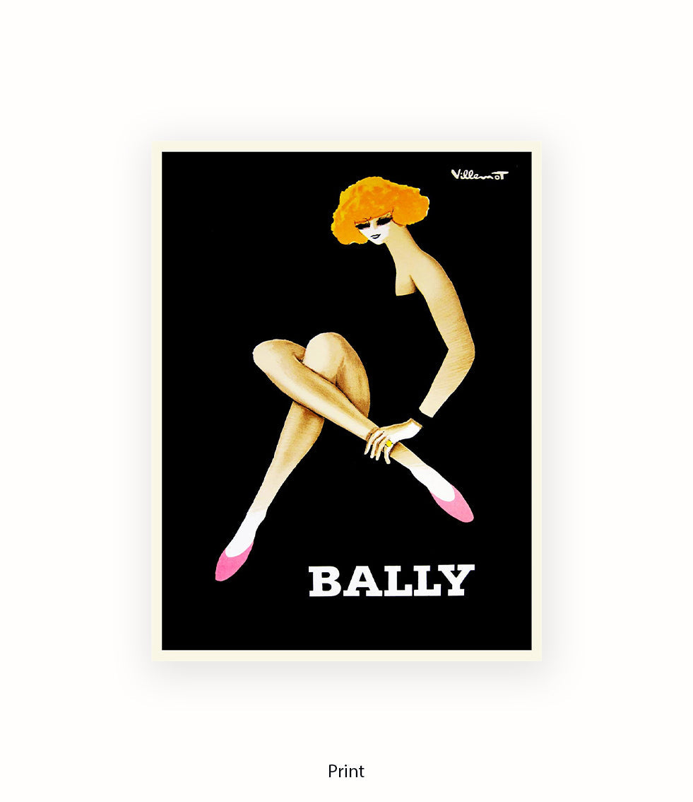 Bally Shoes Art Print