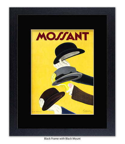 Mossant Hats Art Print