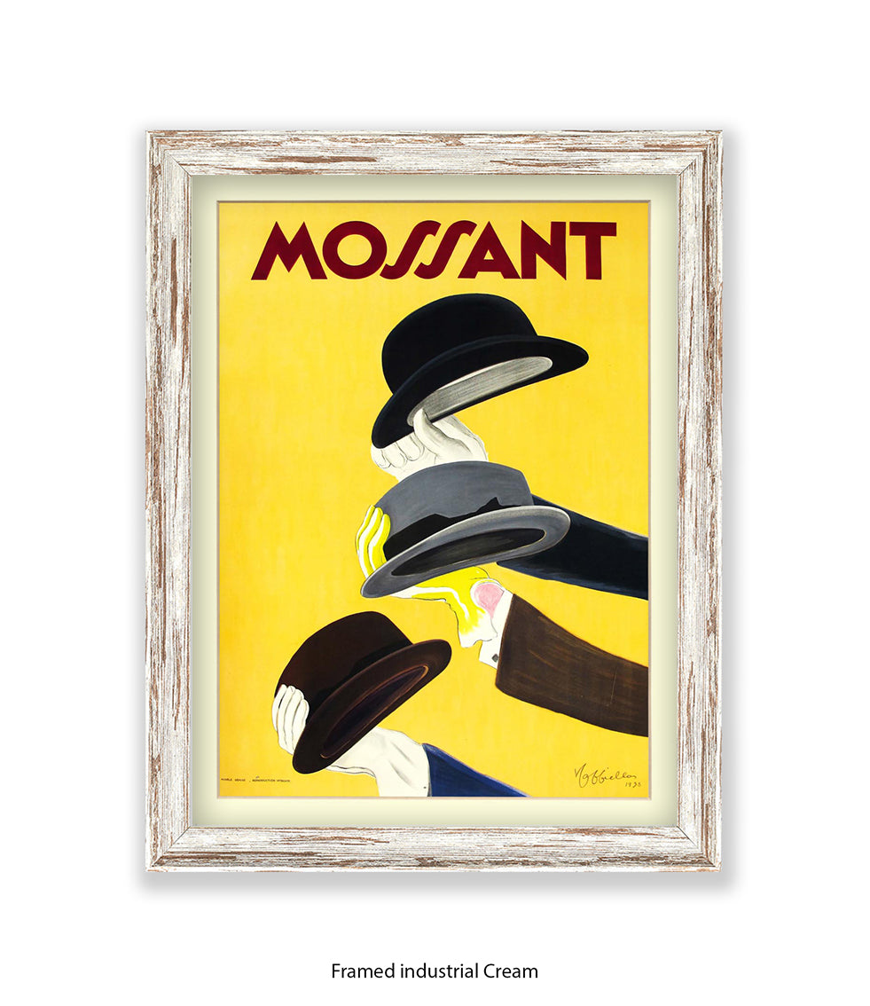 Mossant Hats Art Print
