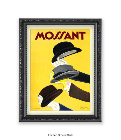 Mossant Hats Art Print