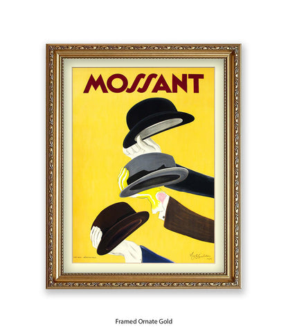 Mossant Hats Art Print