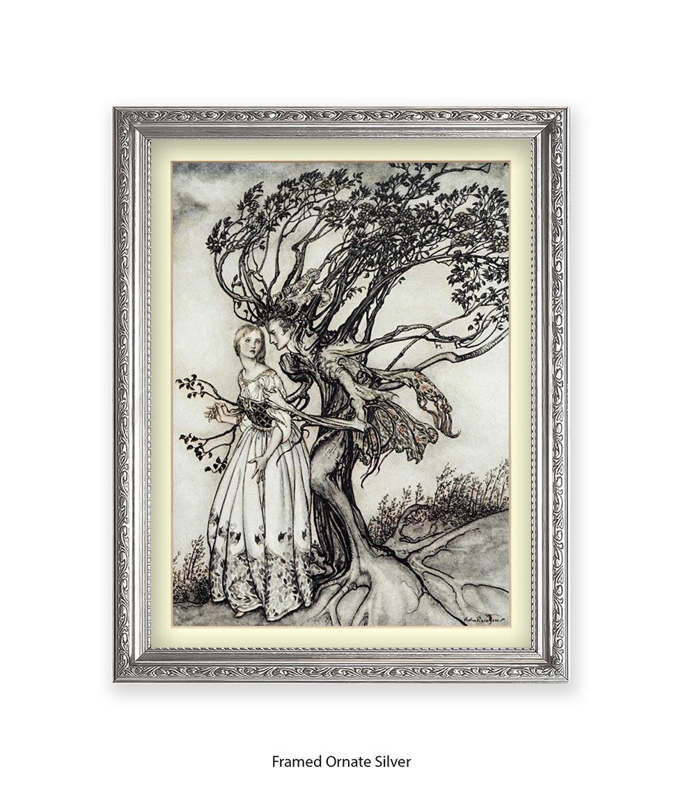 Arthur Rackham Tree Prince Art Print