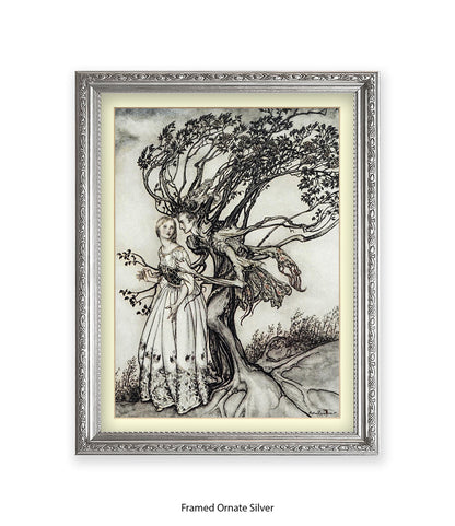 Arthur Rackham Tree Prince Art Print