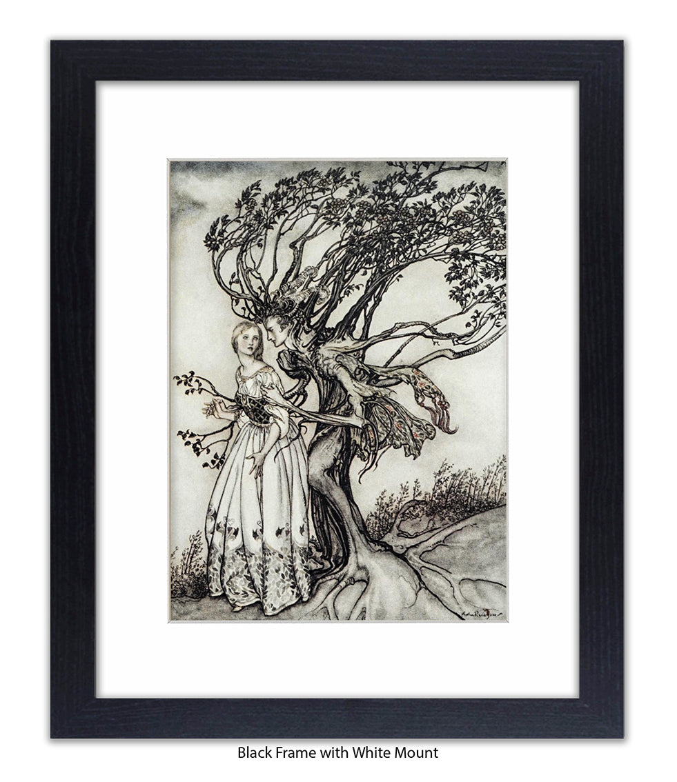 Arthur Rackham Tree Prince Art Print