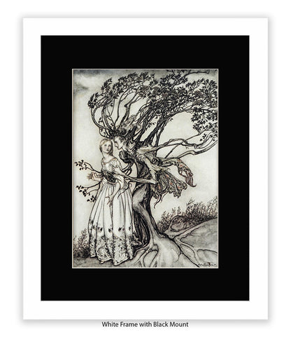 Arthur Rackham Tree Prince Art Print