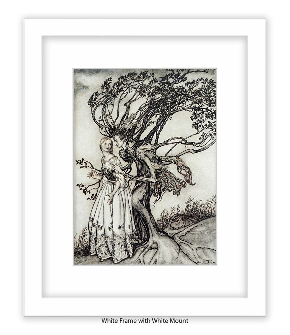 Arthur Rackham Tree Prince Art Print