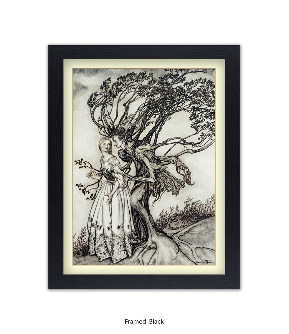Arthur Rackham Tree Prince Art Print