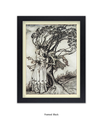 Arthur Rackham Tree Prince Art Print
