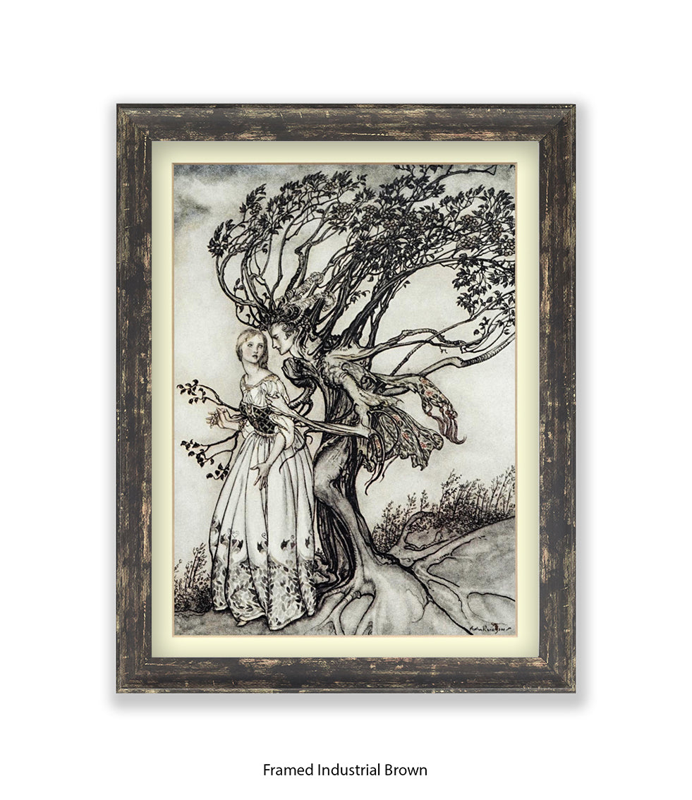 Arthur Rackham Tree Prince Art Print