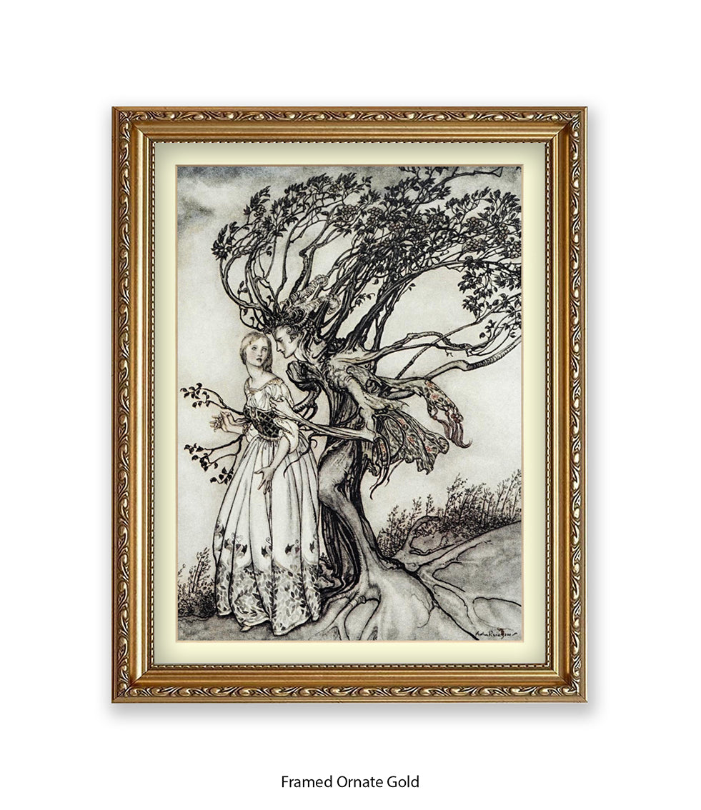Arthur Rackham Tree Prince Art Print