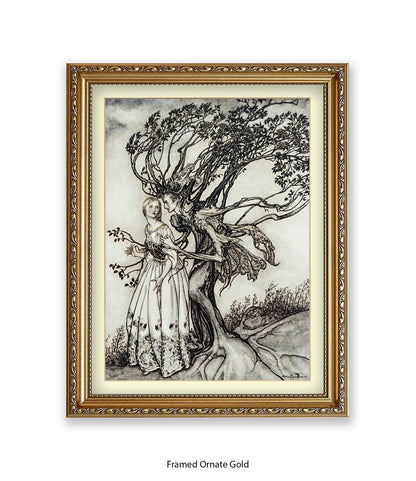 Arthur Rackham Tree Prince Art Print