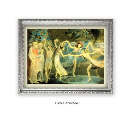 Fairies Dancing in Circle Art Print