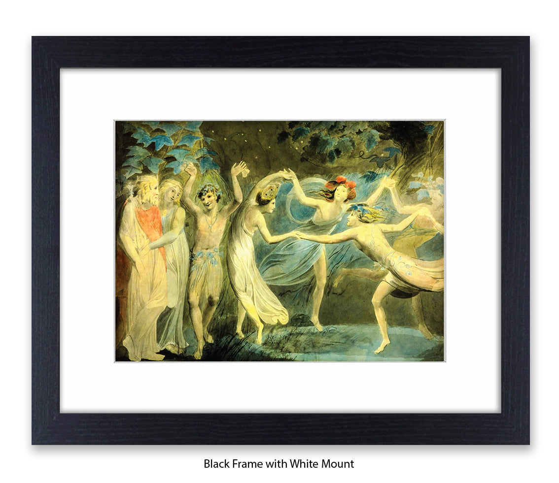 Fairies Dancing in Circle Art Print
