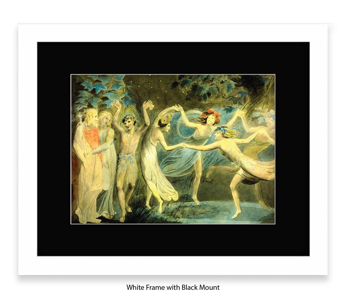 Fairies Dancing in Circle Art Print