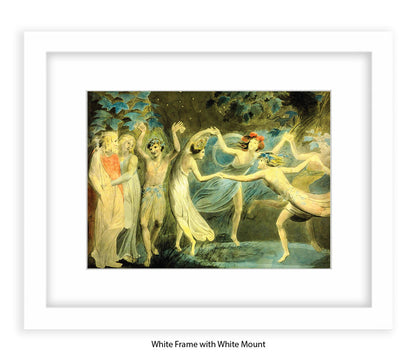 Fairies Dancing in Circle Art Print