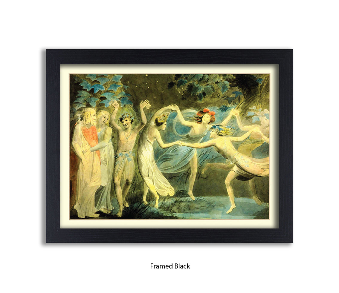 Fairies Dancing in Circle Art Print