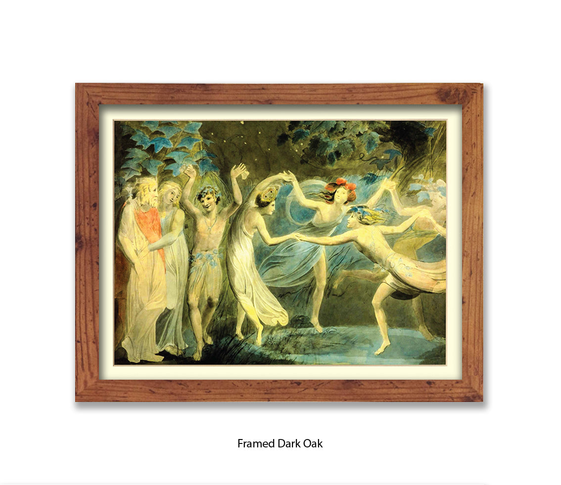 Fairies Dancing in Circle Art Print