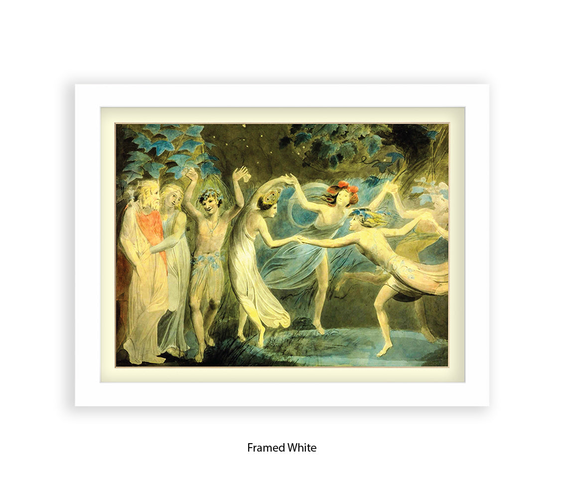 Fairies Dancing in Circle Art Print