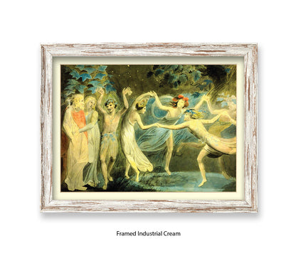Fairies Dancing in Circle Art Print