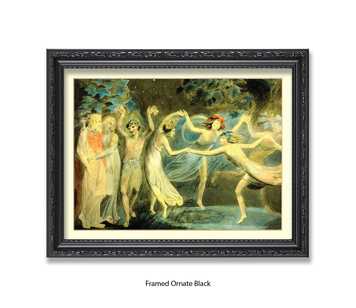Fairies Dancing in Circle Art Print