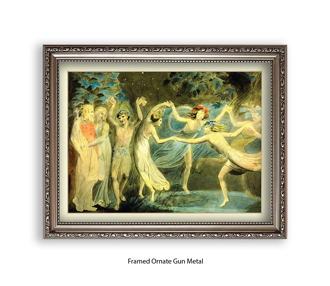 Fairies Dancing in Circle Art Print
